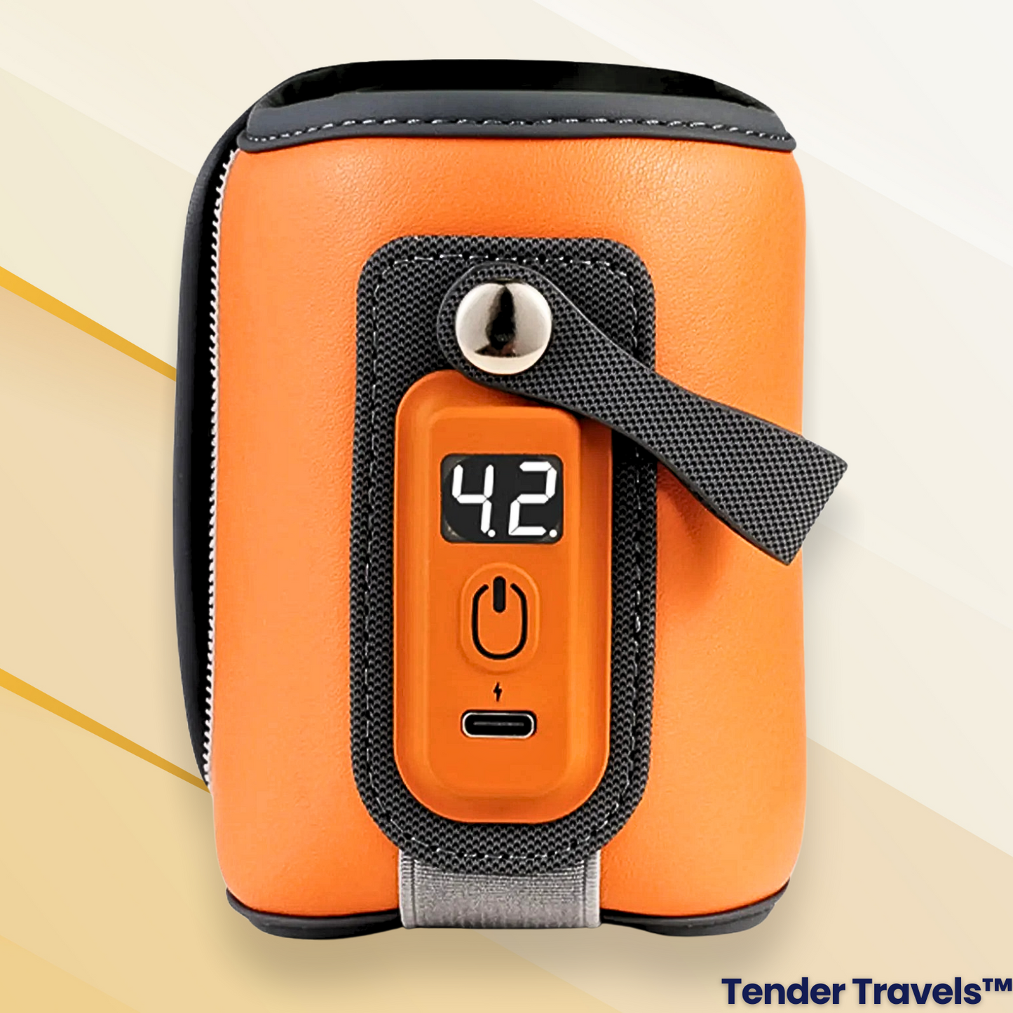 Tender Travels™: USB-Infused Thermal Magic Bottle Warmer