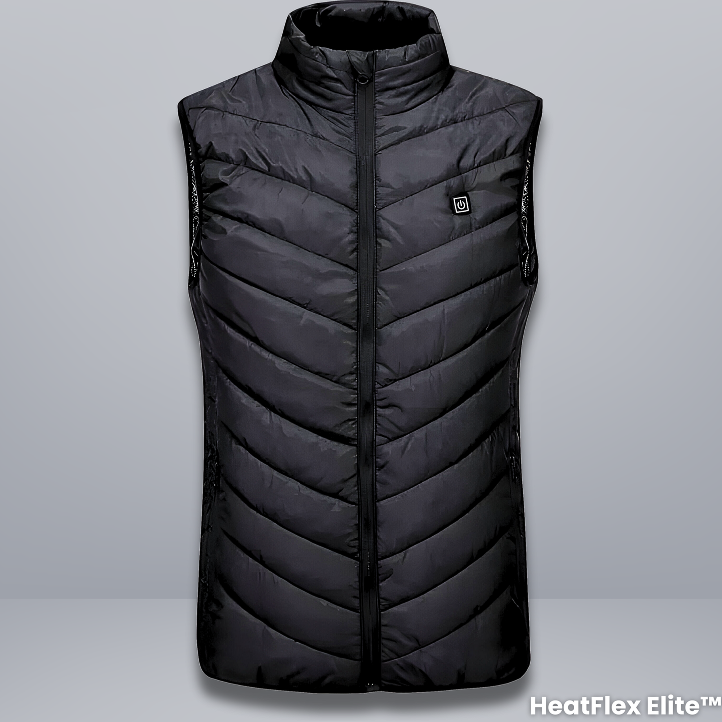 HeatFlex Elite™: Lightweight Electric Heated Vest with Zippered Comfort & 9/21 heating cores