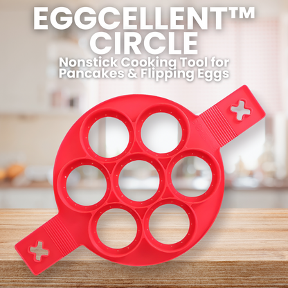 Eggcellent™ Circle: Nonstick Cooking Tool for Pancakes and Flipping Eggs