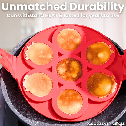 Eggcellent™ Circle: Nonstick Cooking Tool for Pancakes and Flipping Eggs