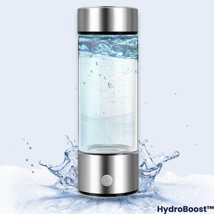 HydroBoost™: Portable Hydrogen Water Bottle with Alkaline Ionizer Technology