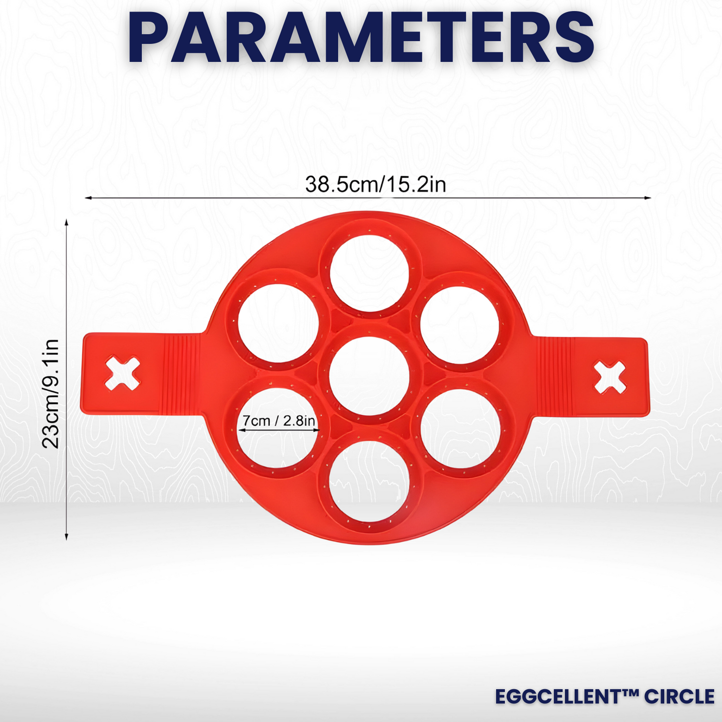 Eggcellent™ Circle: Nonstick Cooking Tool for Pancakes and Flipping Eggs