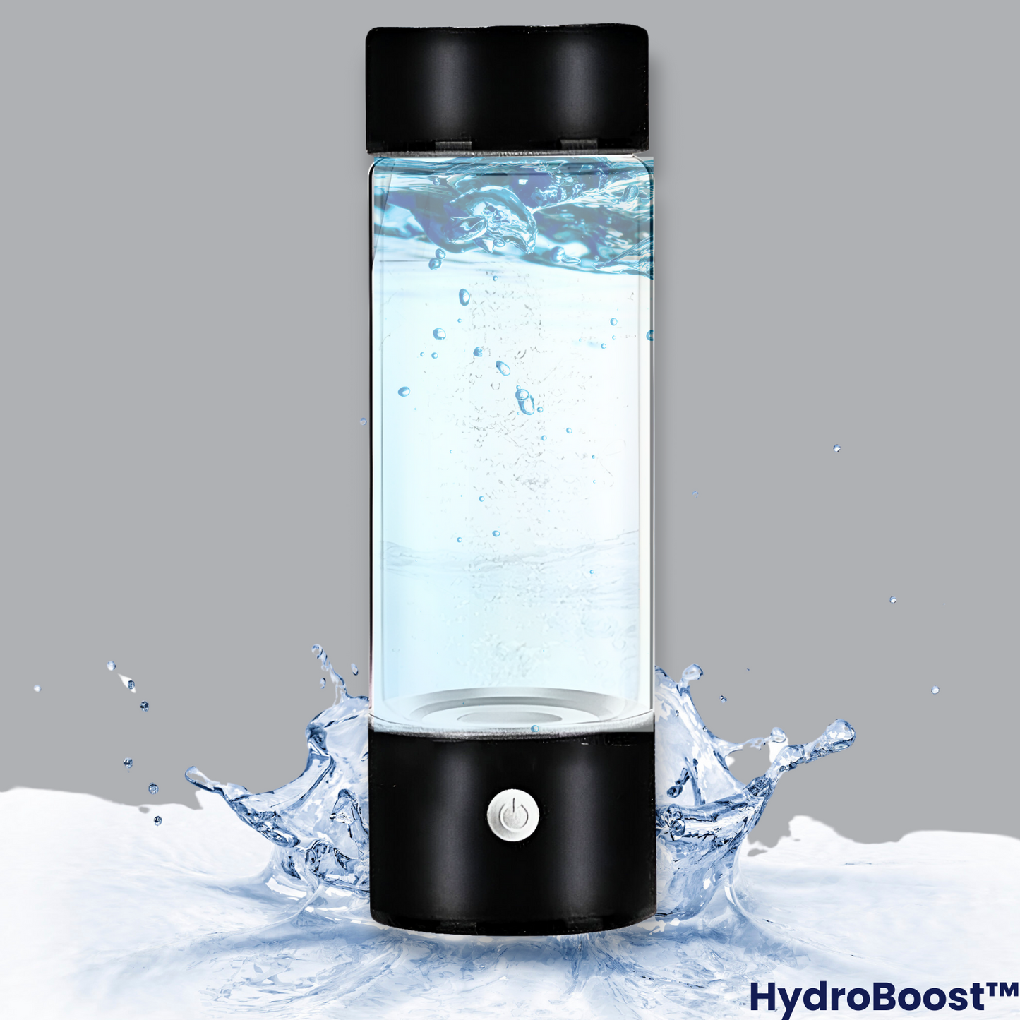HydroBoost™: Portable Hydrogen Water Bottle with Alkaline Ionizer Technology