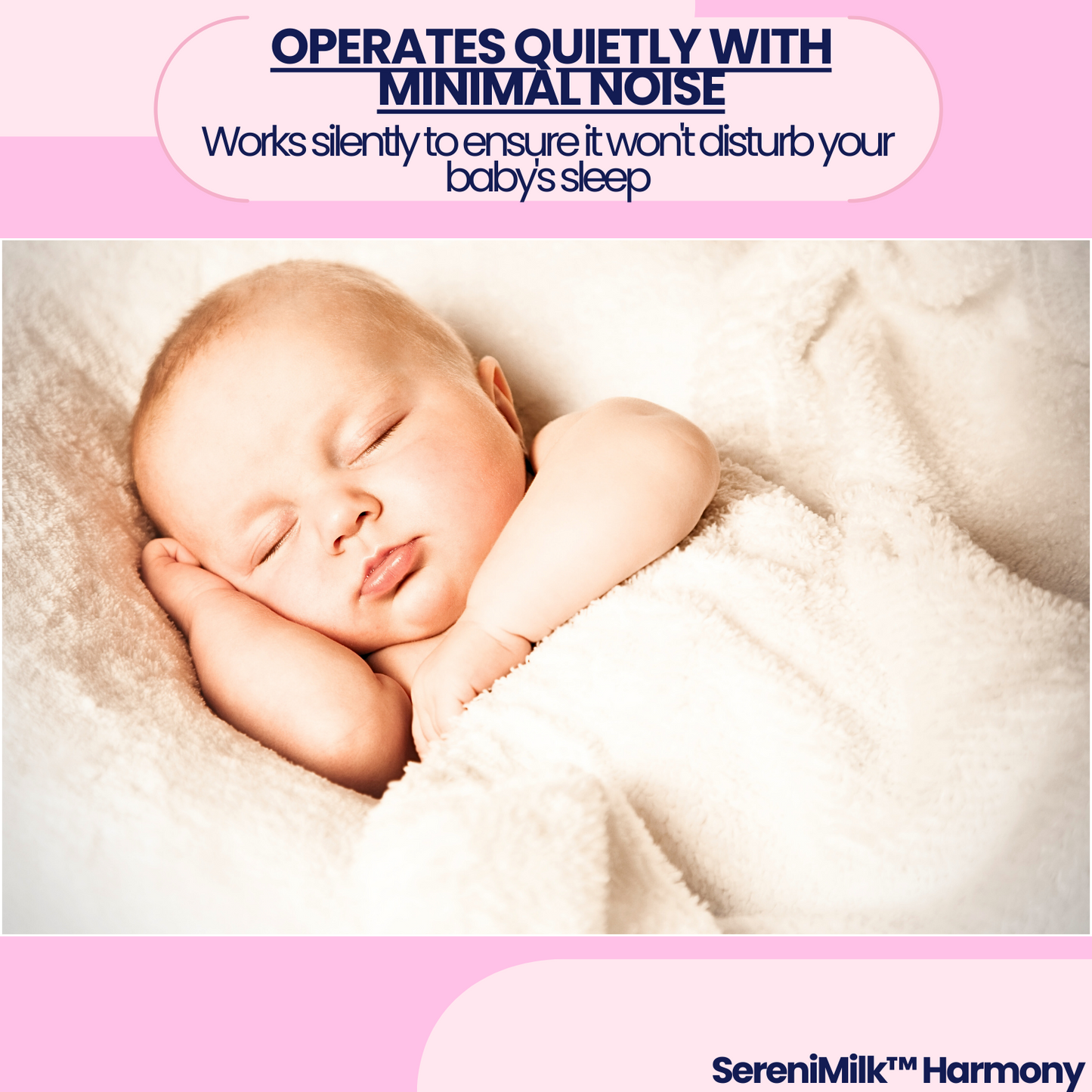 SereniMilk™ Harmony: Silent Hands-Free Electric Milk Extractor for Breastfeeding Comfort
