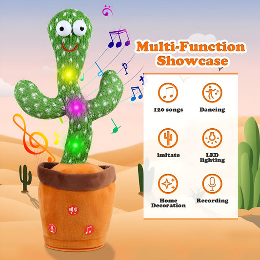 CactusGroove Melodies: Lights, Music, and Fun for Little Ones!