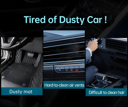DustBuster Pro™: Powerful 90000PA Car Vacuum Cleaner for Quick Cleaning Solutions!