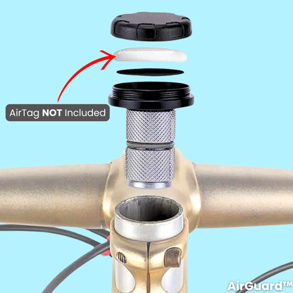 AirGuard™: AirTag Installation Accessories for Bicycles