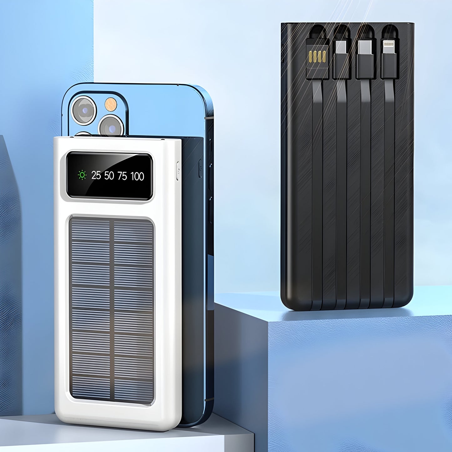 PowerRay Beam™: Ultra-Large Capacity Solar Power Bank for All Your Devices