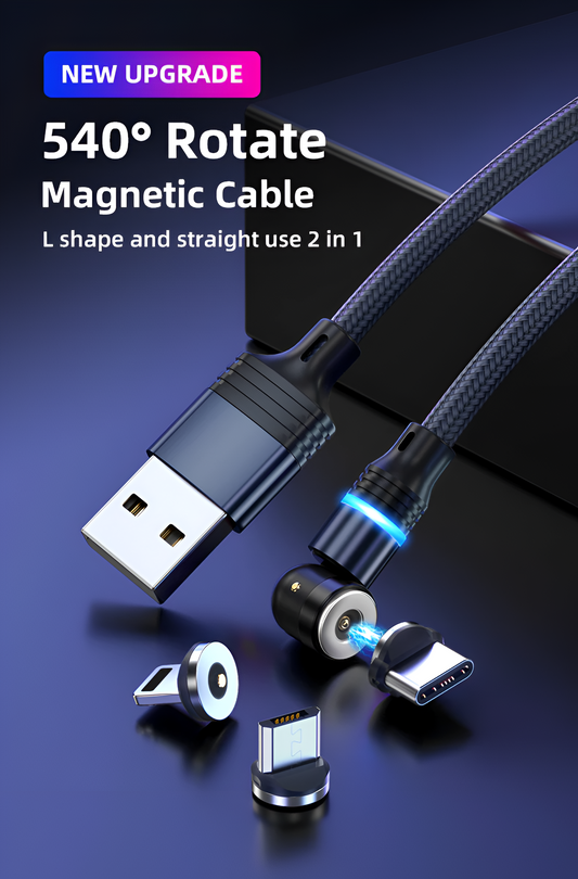 iMagnetix 540°: The All-in-One Charging Cord Marvel