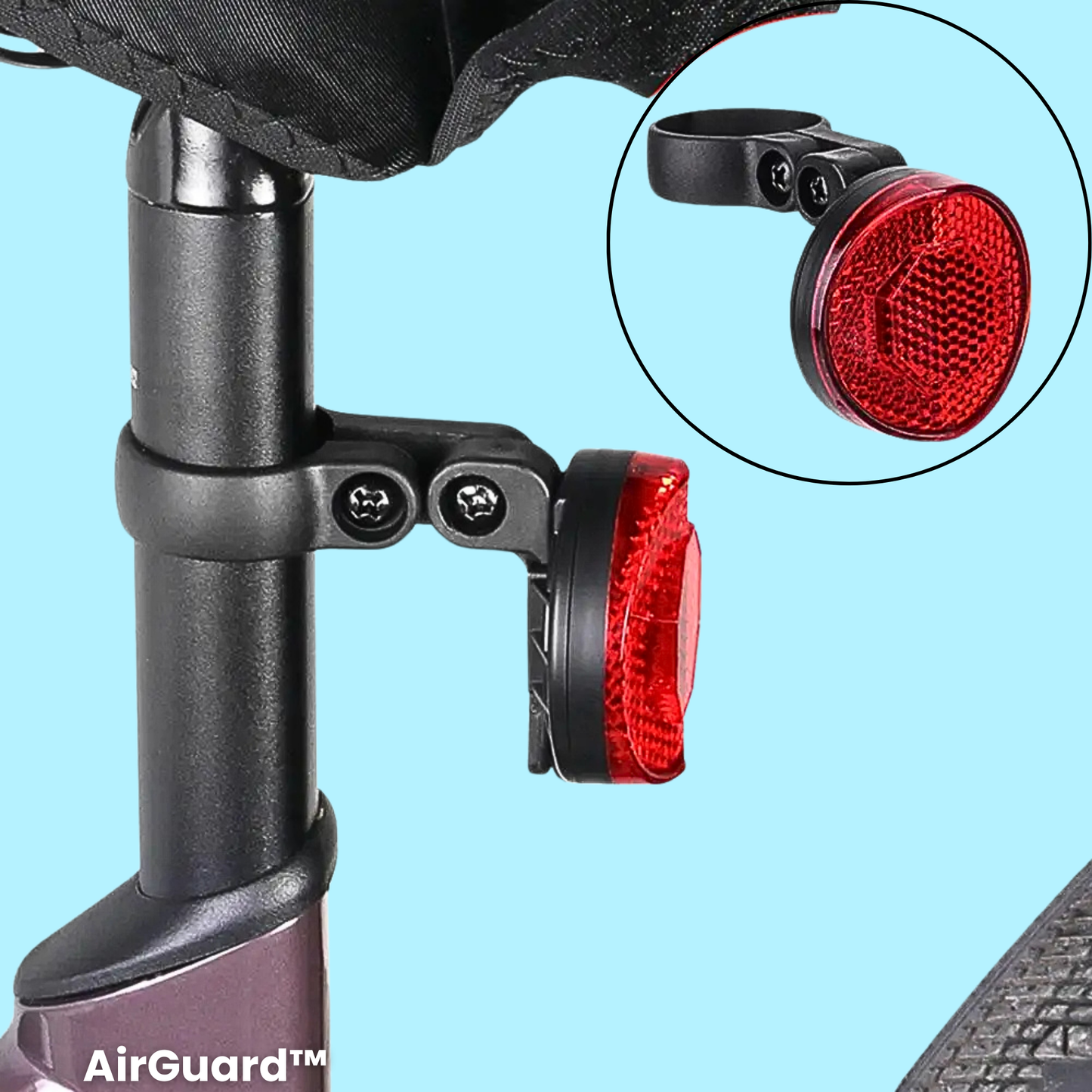 AirGuard™: AirTag Installation Accessories for Bicycles