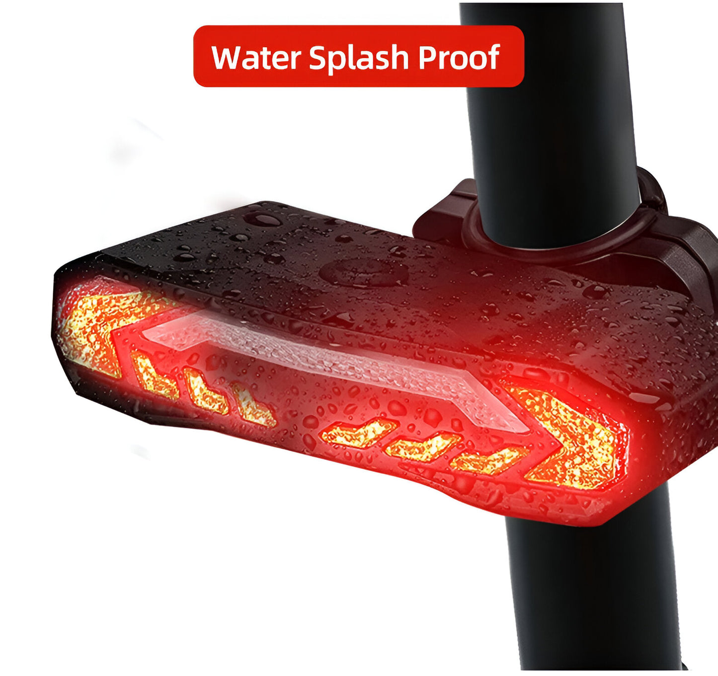 BikeGuard Pro: Secure LED Tail Light with Alarm