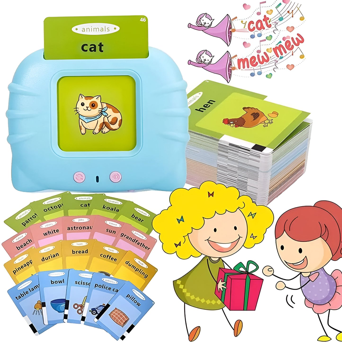 SpeechSmart™ Kids: Interactive Learning Toys for English Language Development